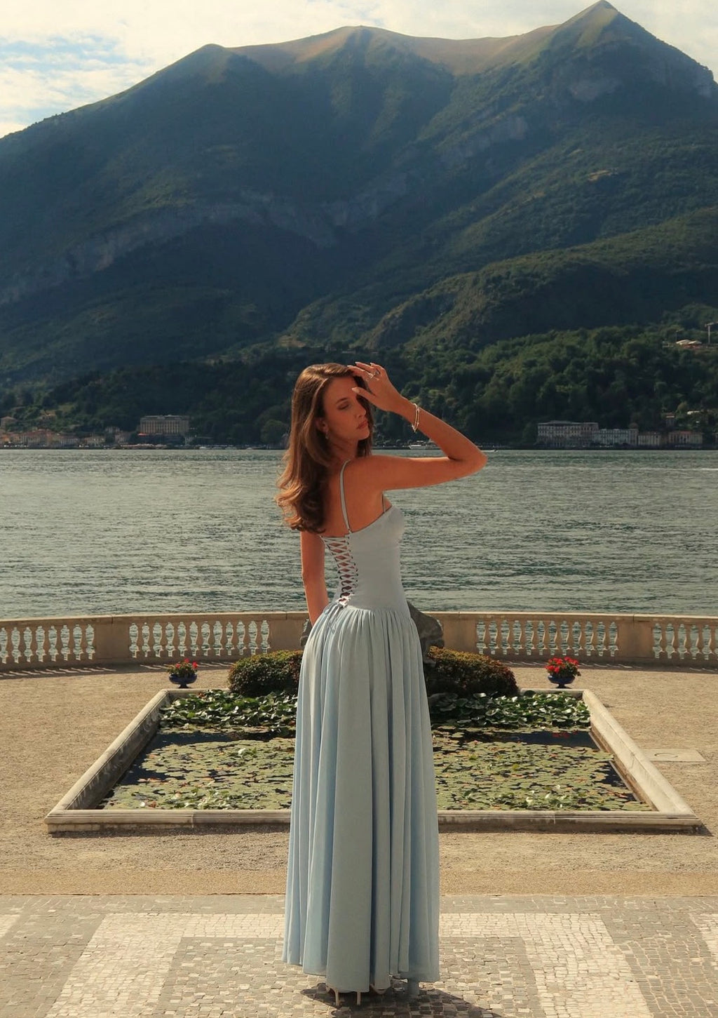 Amelia Maxi in Blue