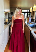 Carmel Maxi in Merlot