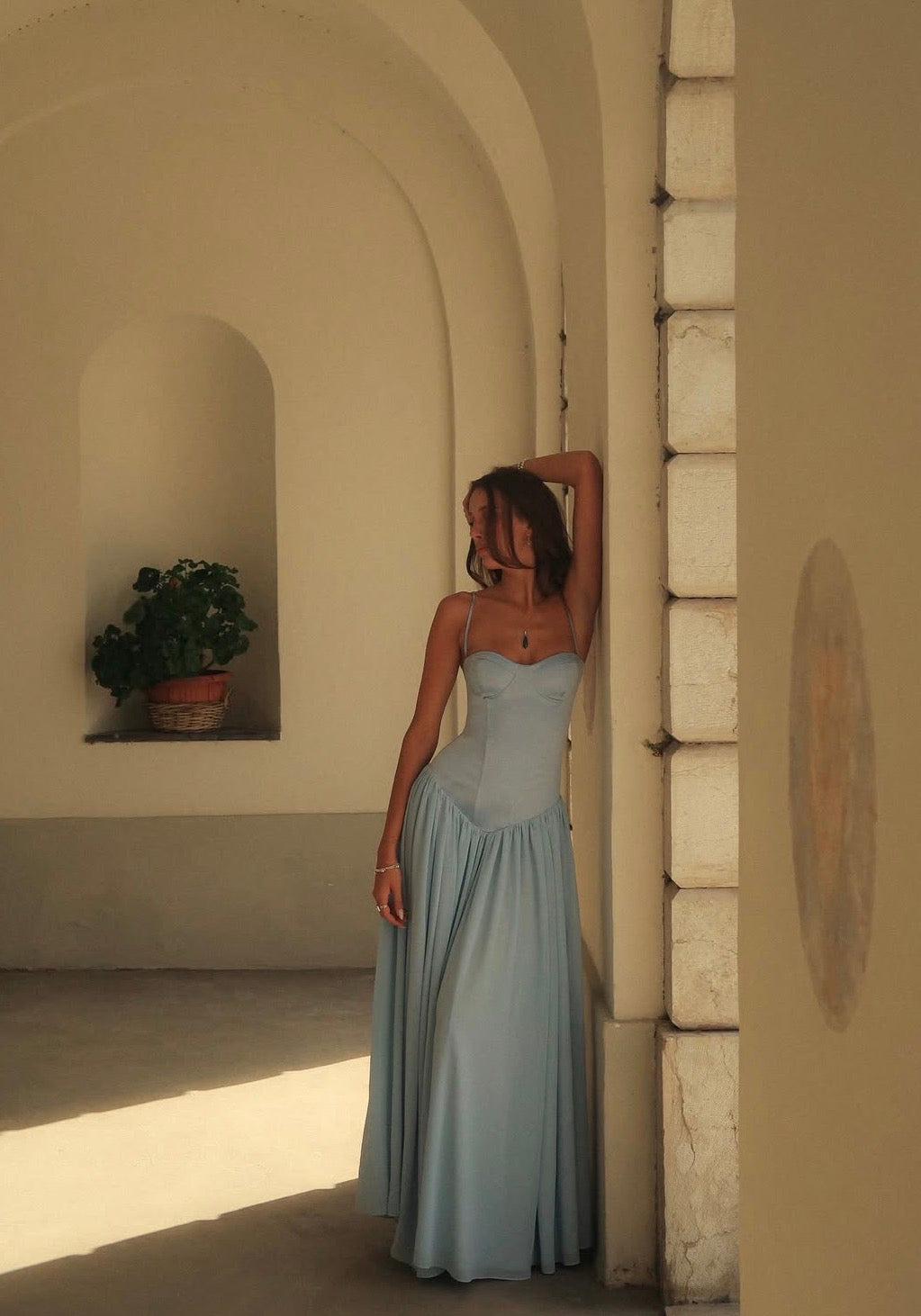 Amelia Maxi in Blue
