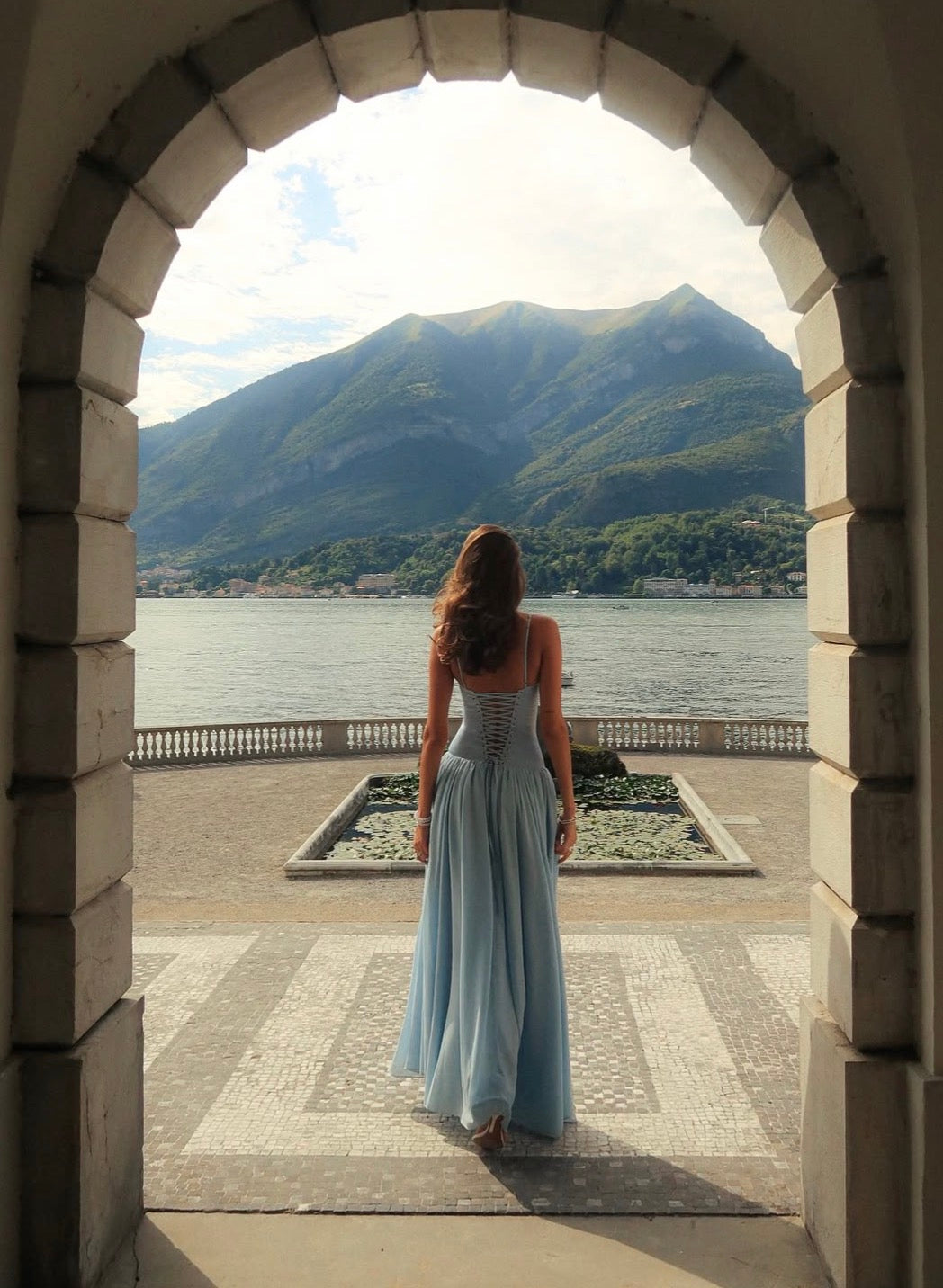 Amelia Maxi in Blue