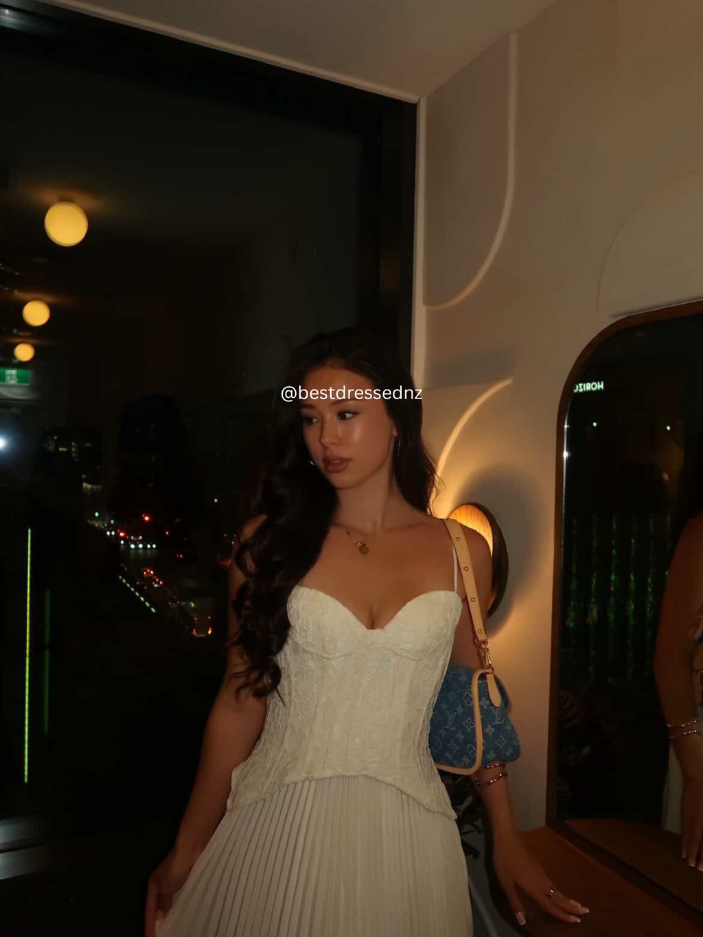 Daniella Corset Maxi in Cream