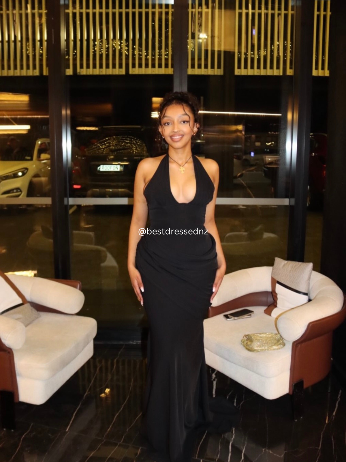 The Nehemia Maxi in Black