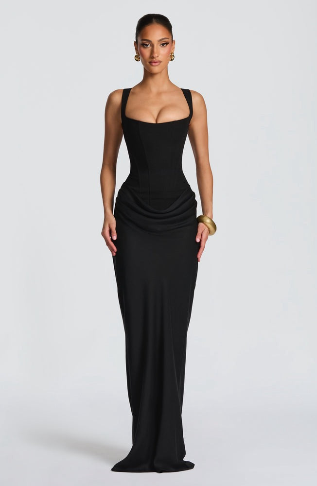 Cornelia Maxi in Black