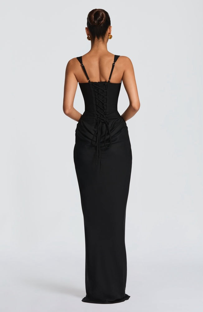 Cornelia Maxi in Black