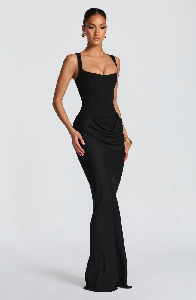 Cornelia Maxi in Black