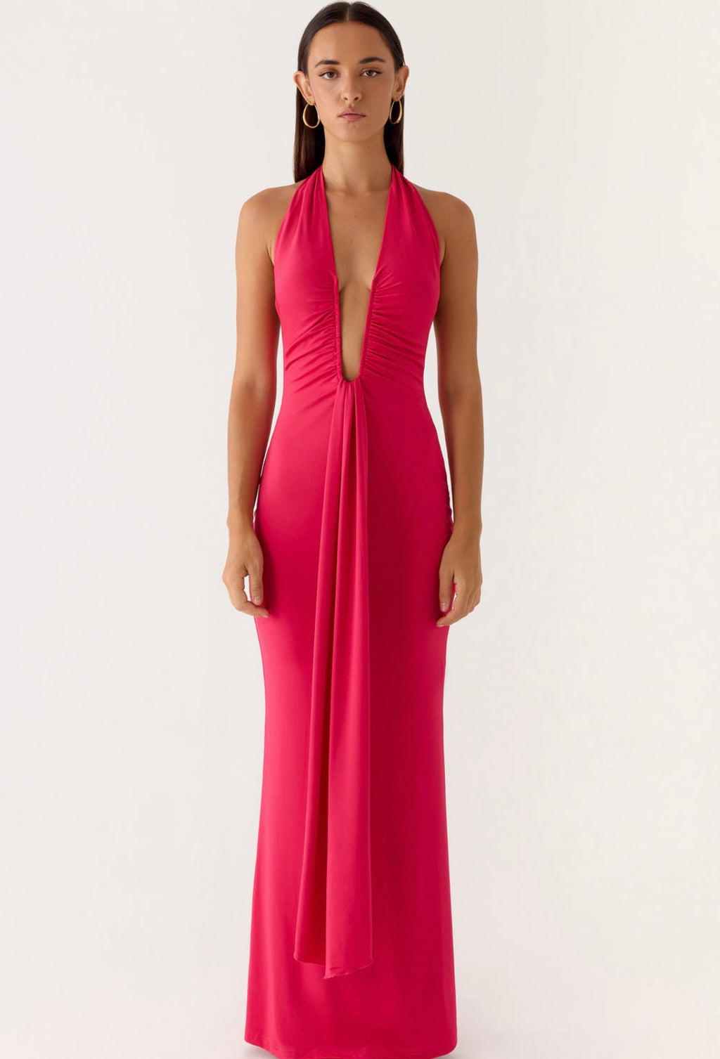 Emiliana Maxi in Red Magenta