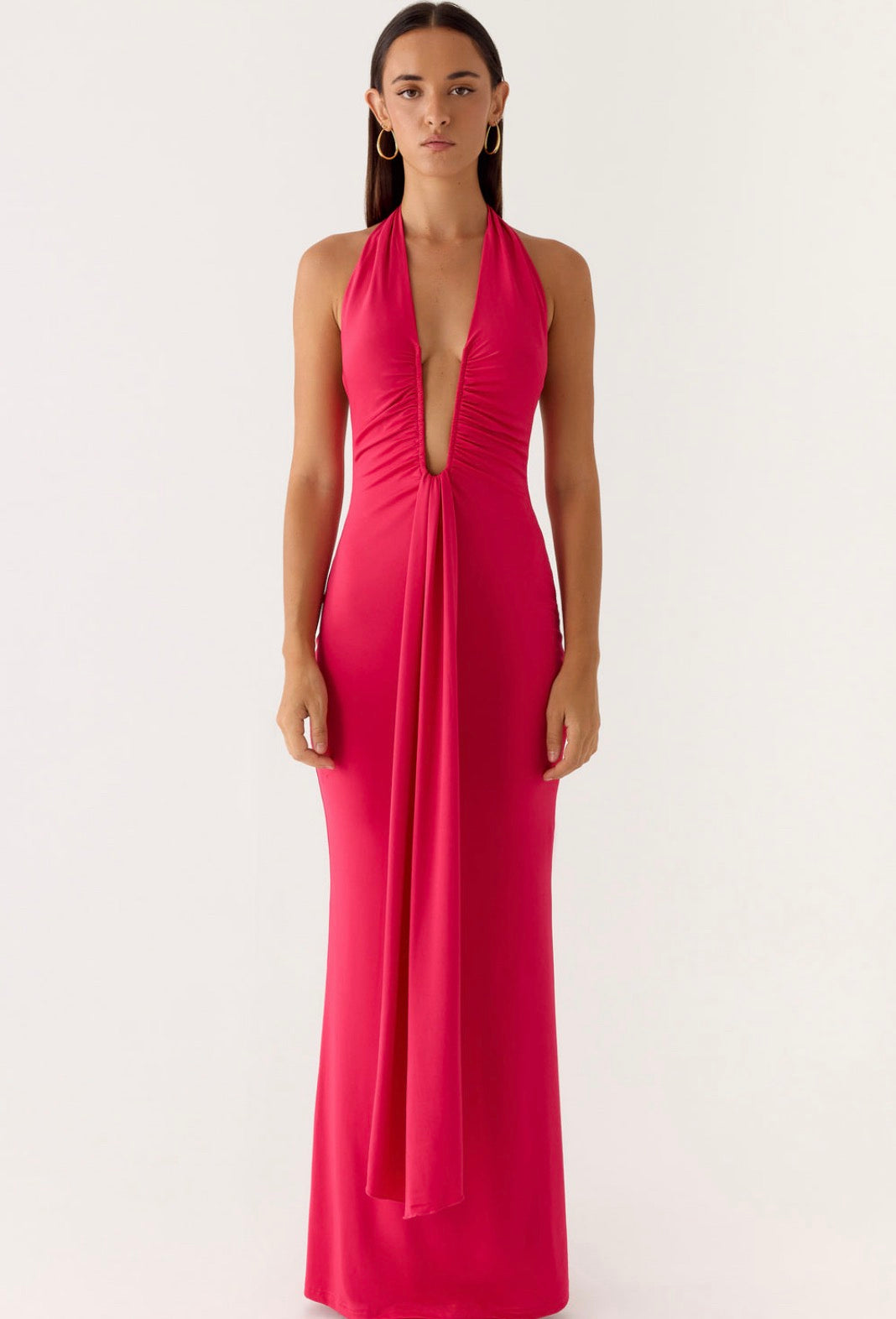 Emiliana Maxi in Red Magenta