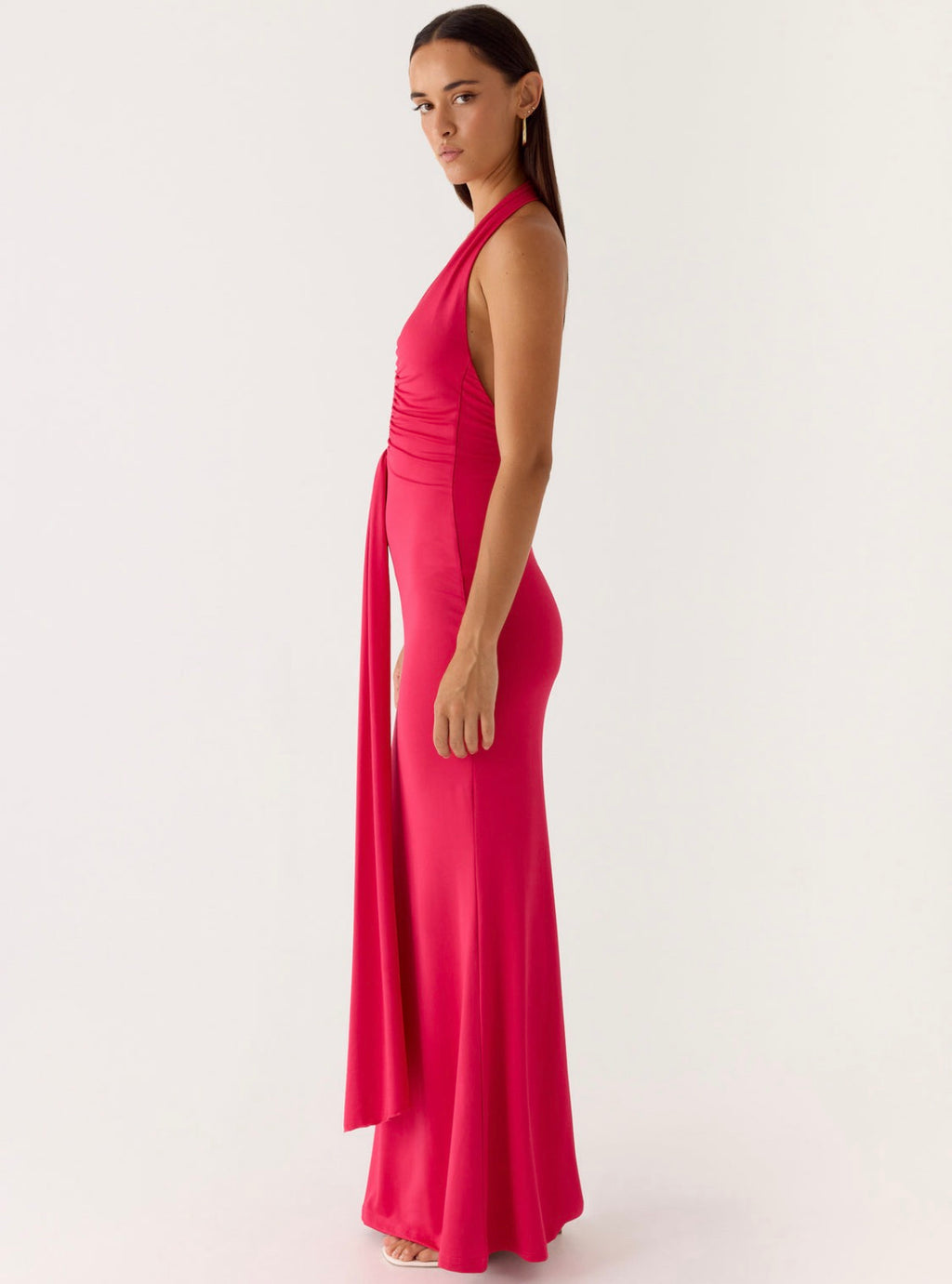 Emiliana Maxi in Red Magenta
