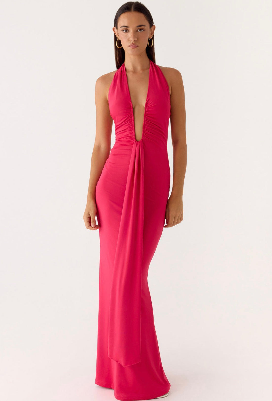 Emiliana Maxi in Red Magenta