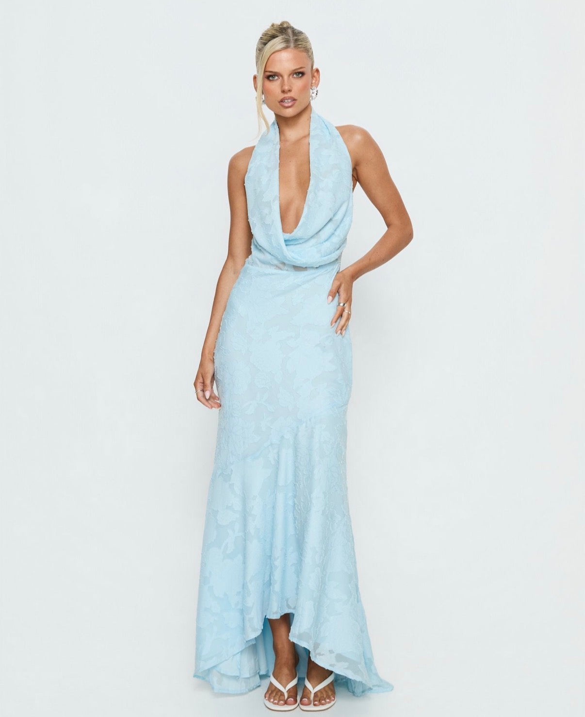 Invisible String Maxi in Blue