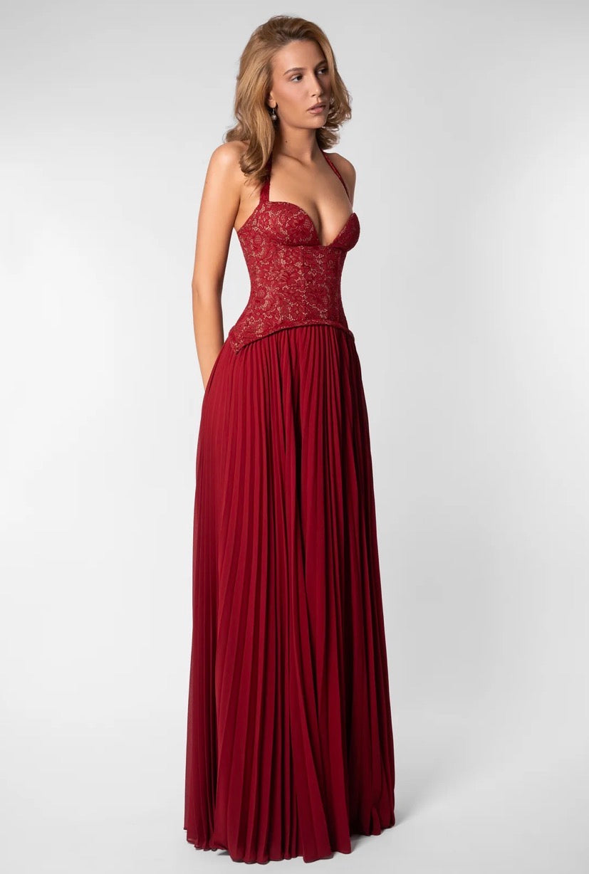 Gaia Gown in Red