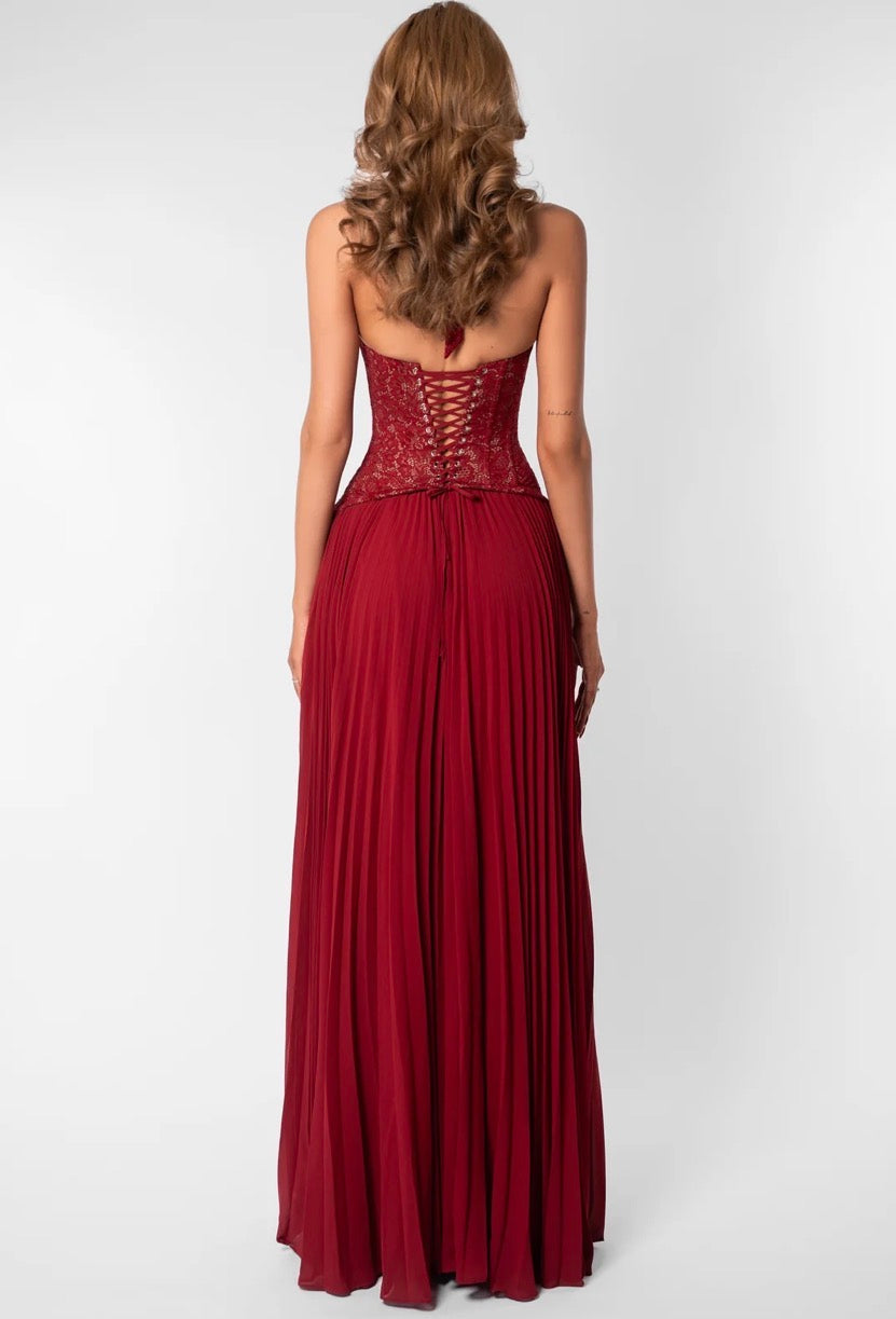 Gaia Gown in Red
