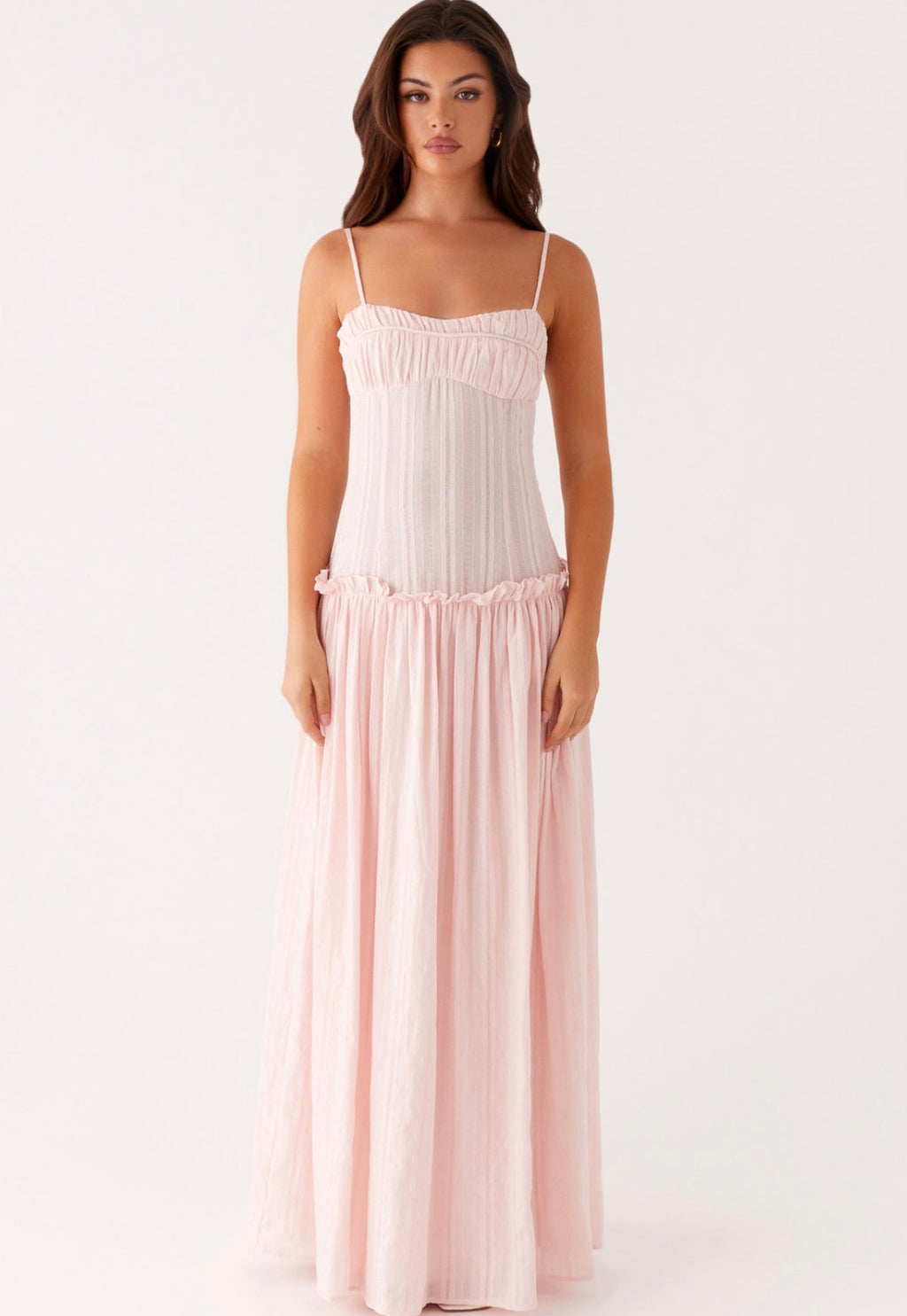 Jacinda Maxi in Baby Pink