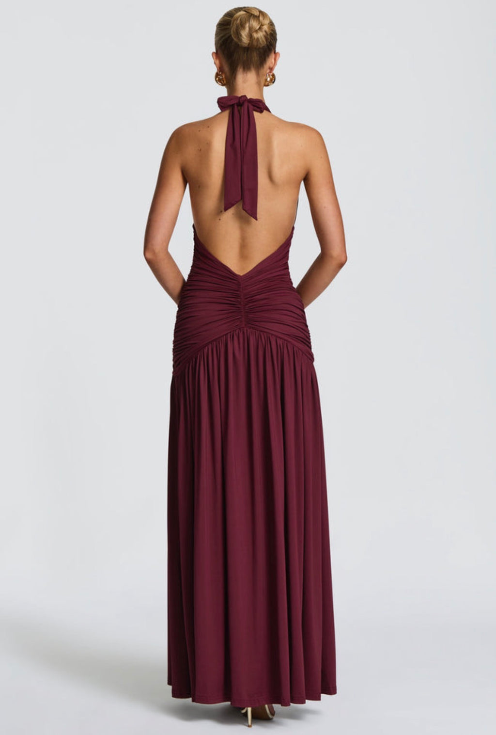 Melania Maxi in Cherry Lacquer