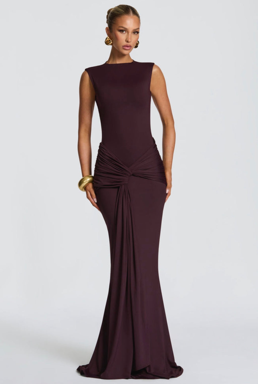 Lorenza Maxi in Plum
