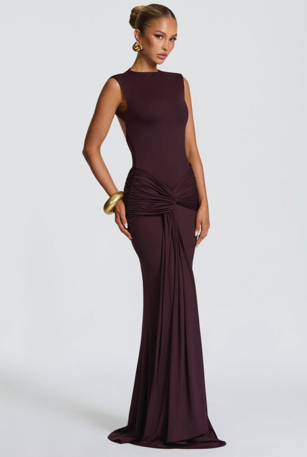 Lorenza Maxi in Plum