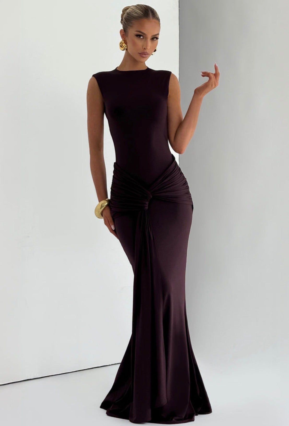 Lorenza Maxi in Plum