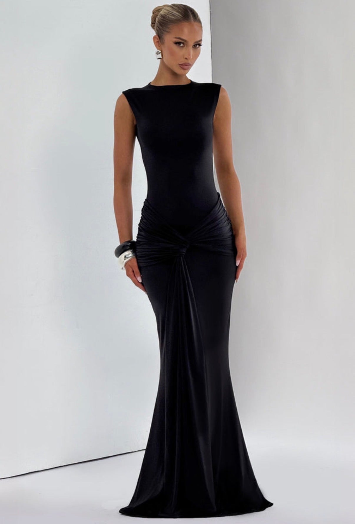 Lorenza Maxi in Black