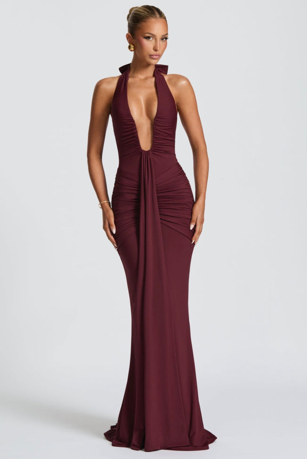 Rosetta Maxi in Cherry Lacquer