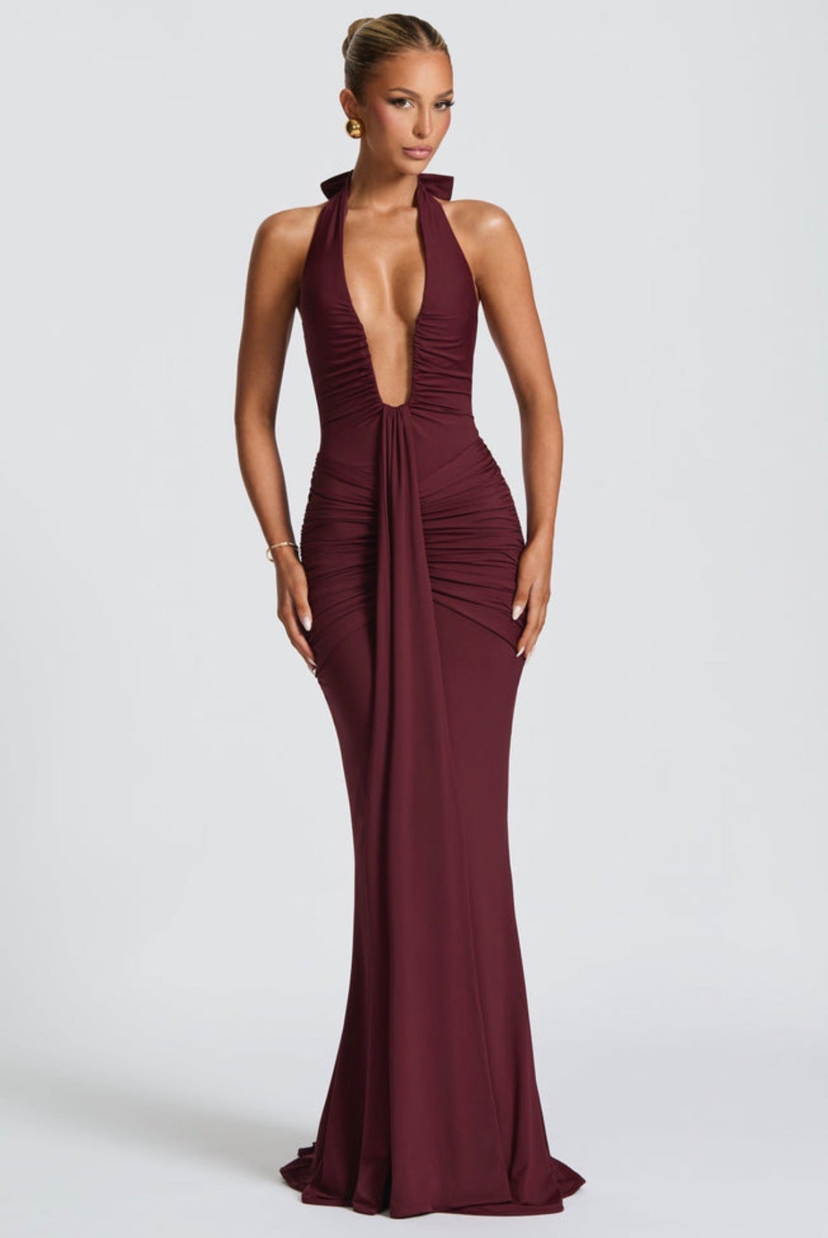 Rosetta Maxi in Cherry Lacquer