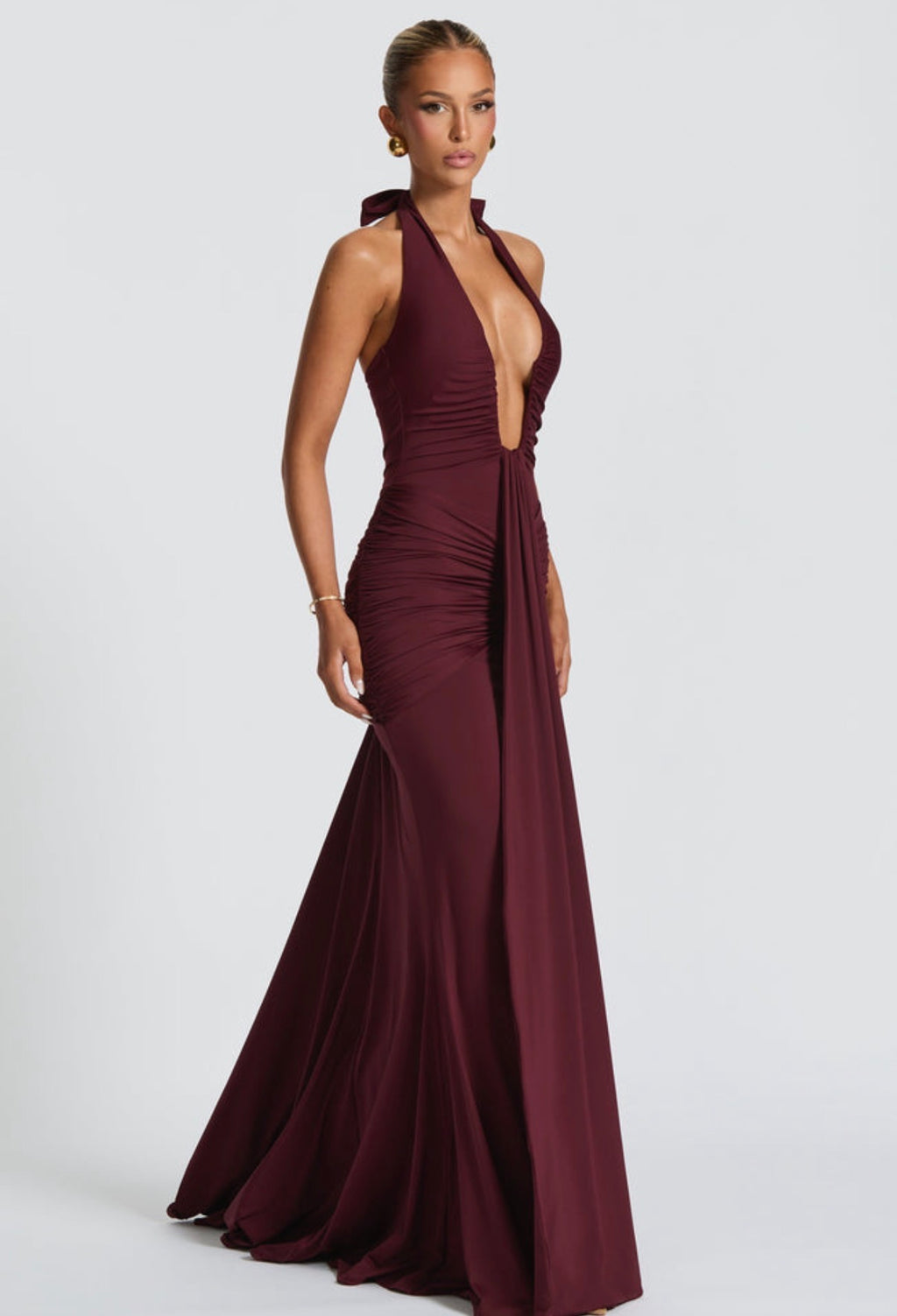 Rosetta Maxi in Cherry Lacquer