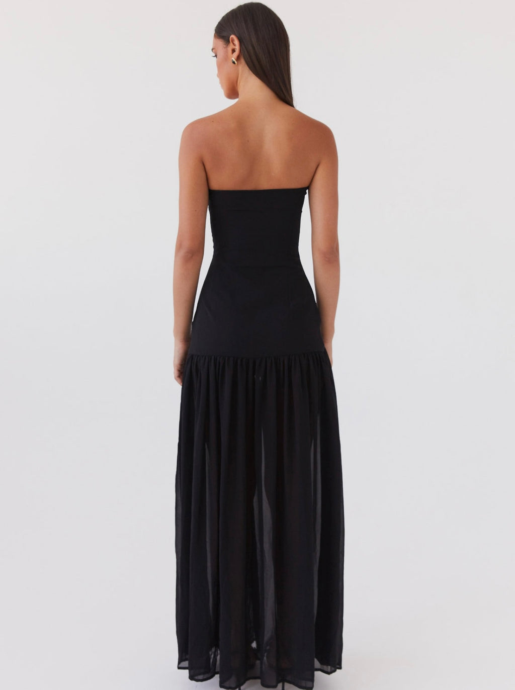 Eden Strapless in Black