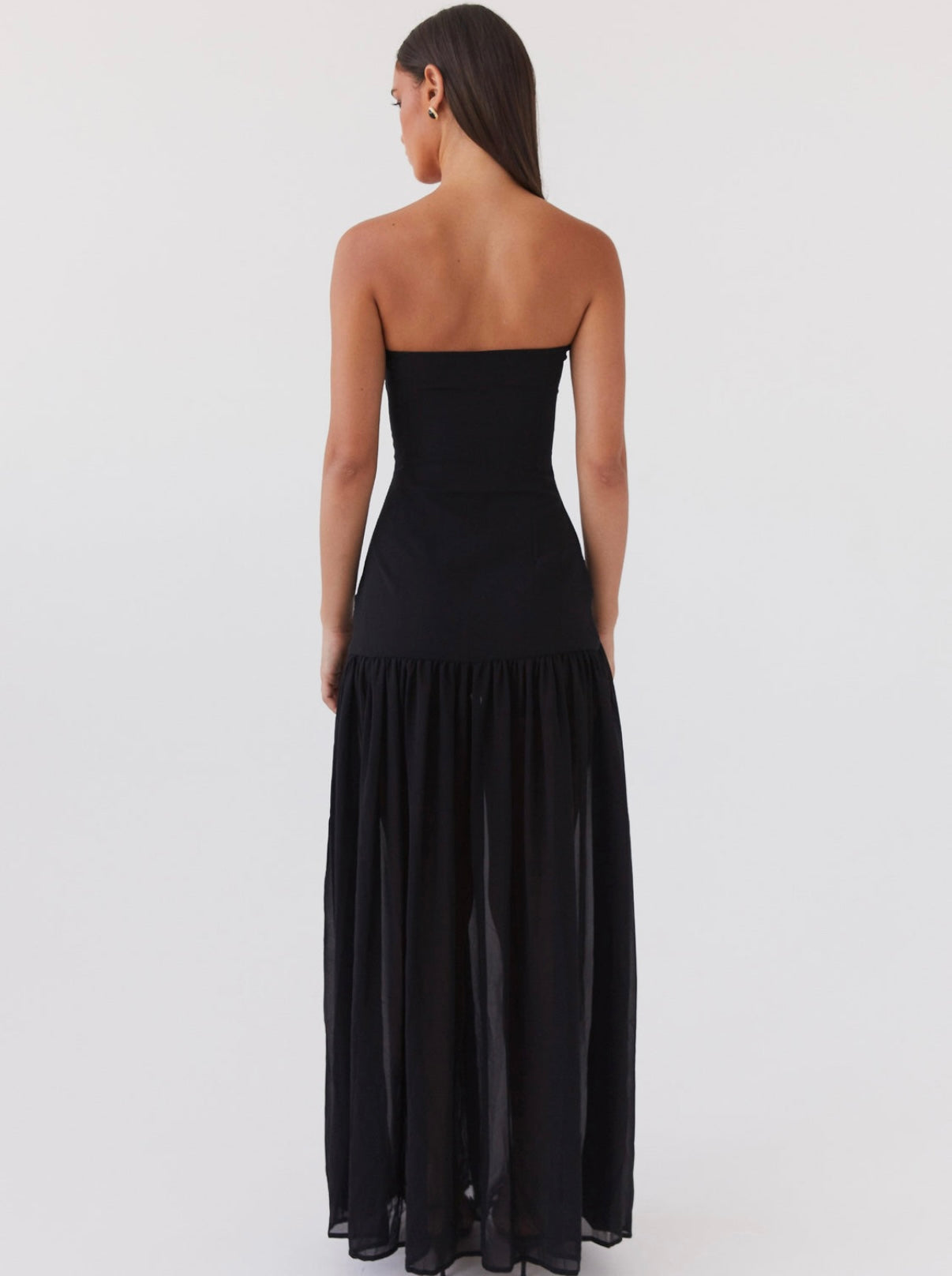 Eden Strapless in Black