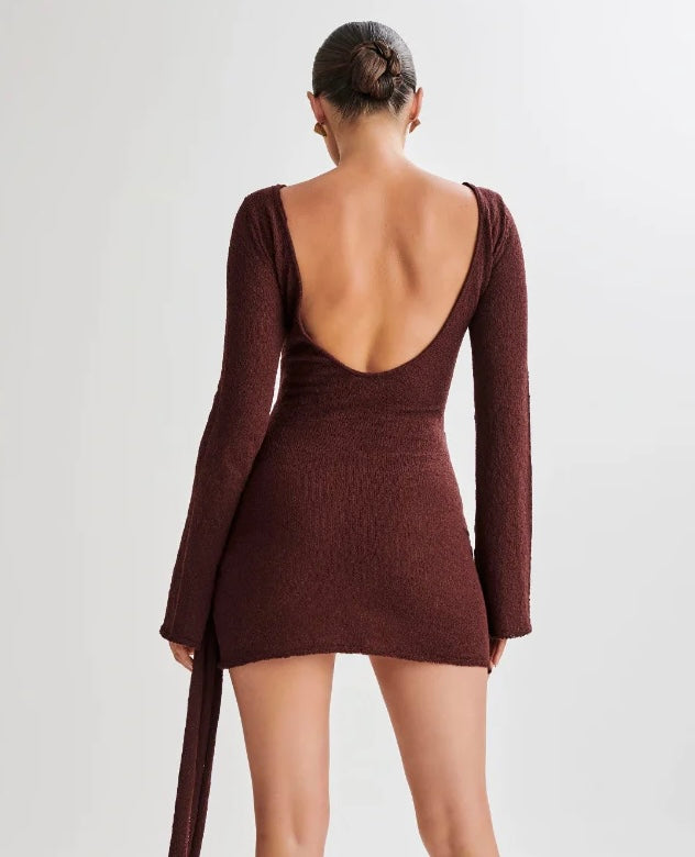 Liana Knit Mini in Plum