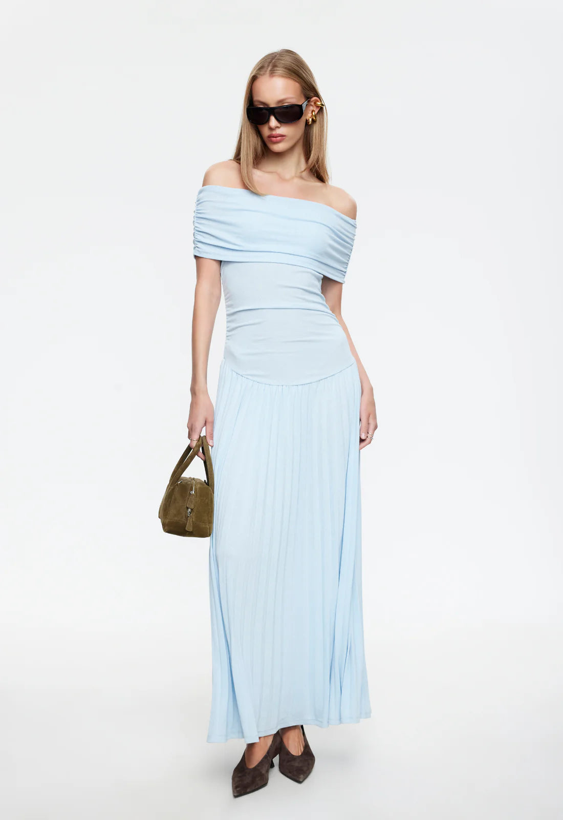 Field Of Dreams Maxi in Baby Blue
