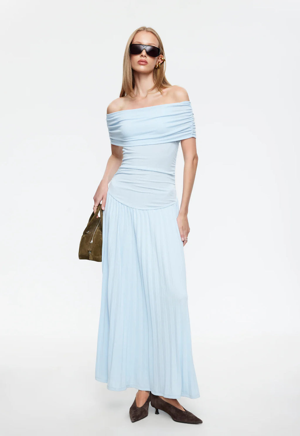 Field Of Dreams Maxi in Baby Blue