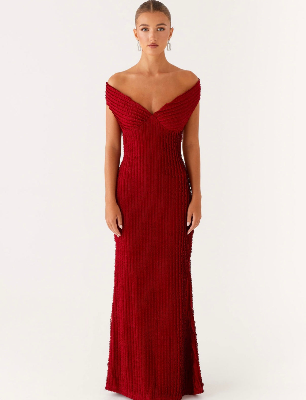 Chantelle Maxi in Wine