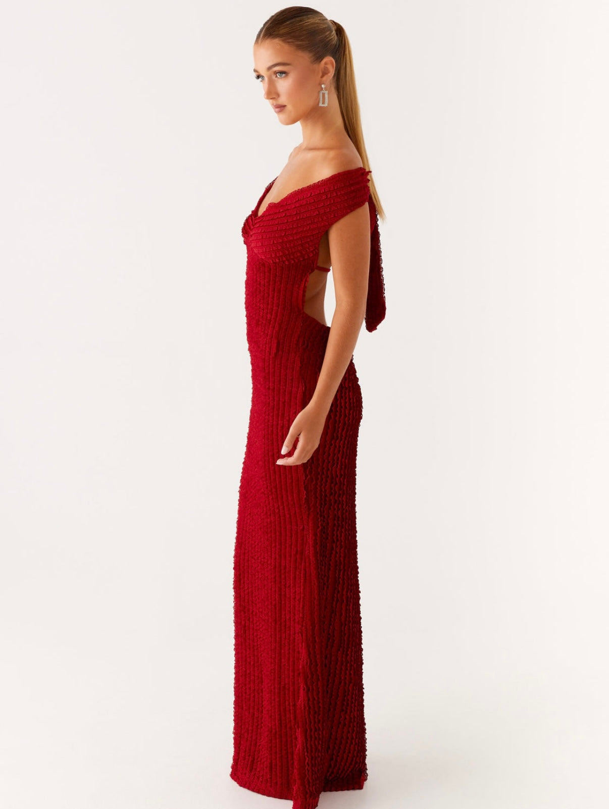 Chantelle Maxi in Wine