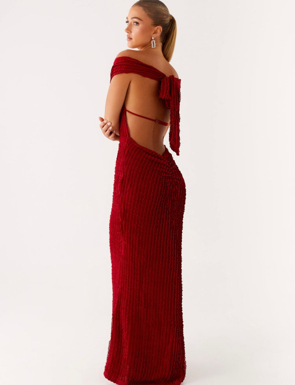 Chantelle Maxi in Wine