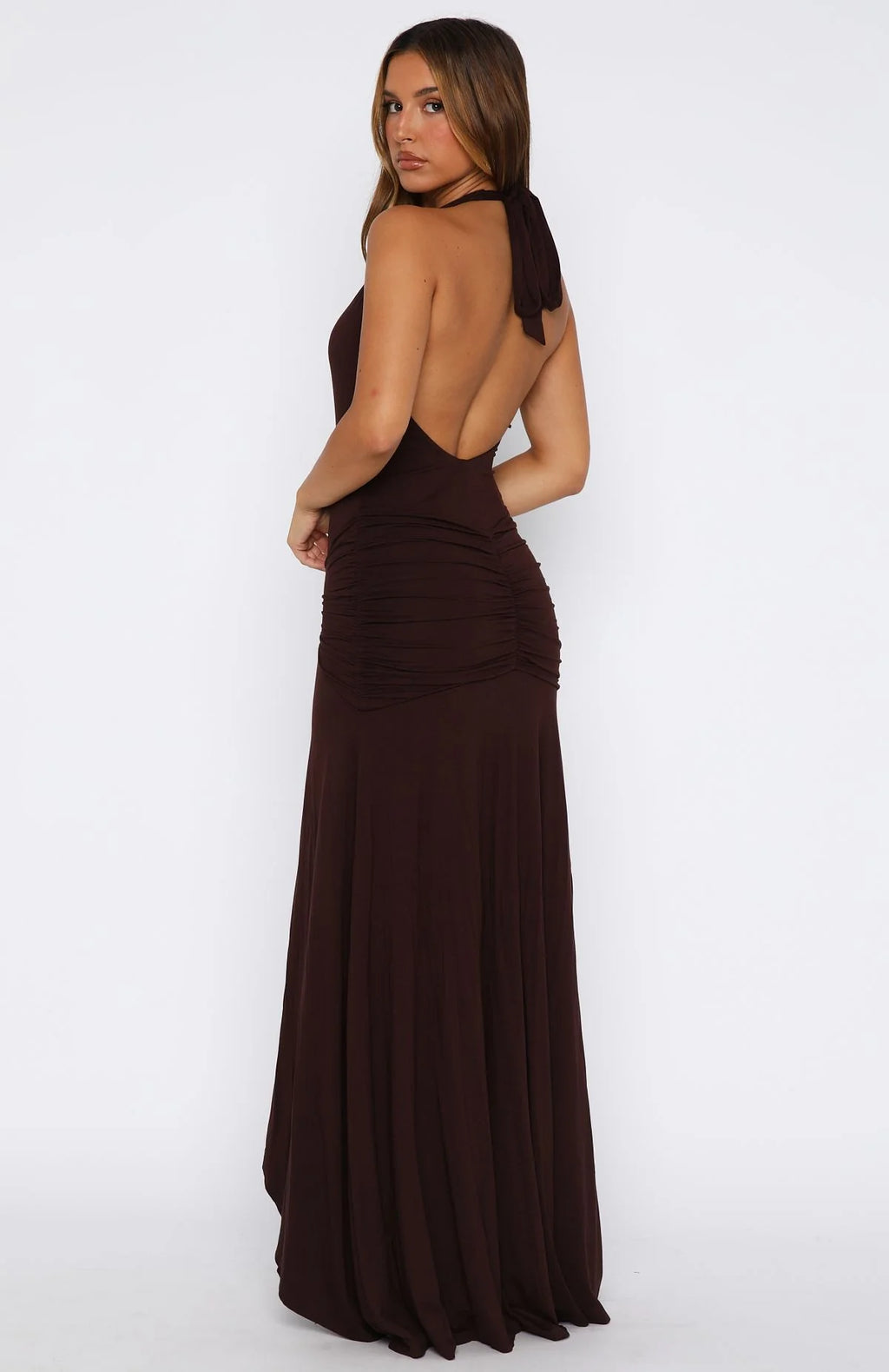 Grande Dame Maxi in Brown