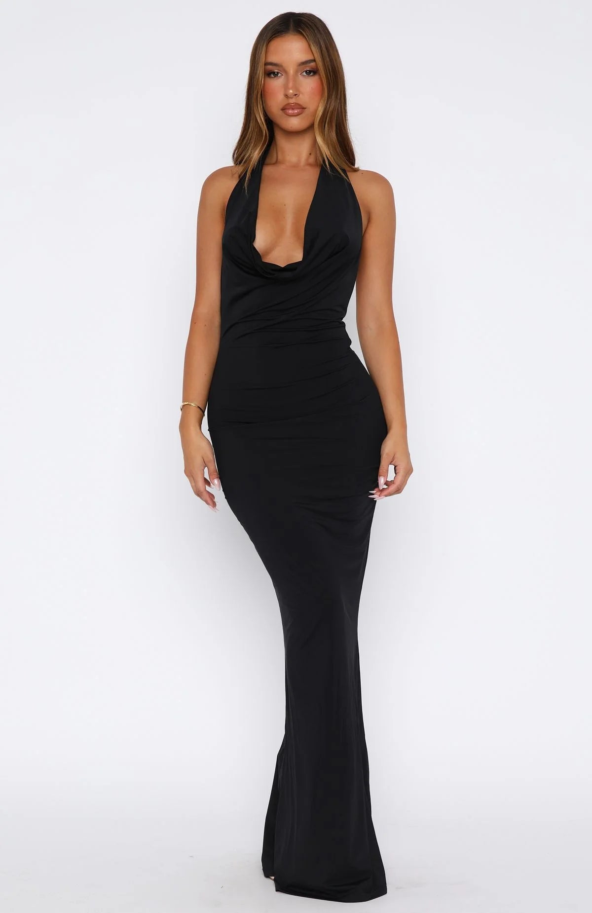 Vacation Time Maxi in Black
