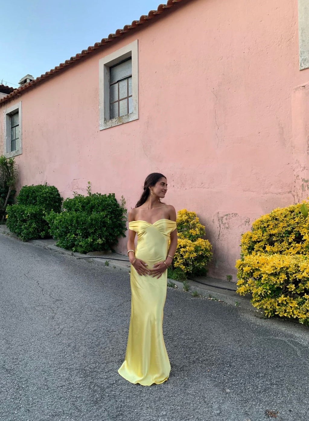 Andie Maxi in Yellow