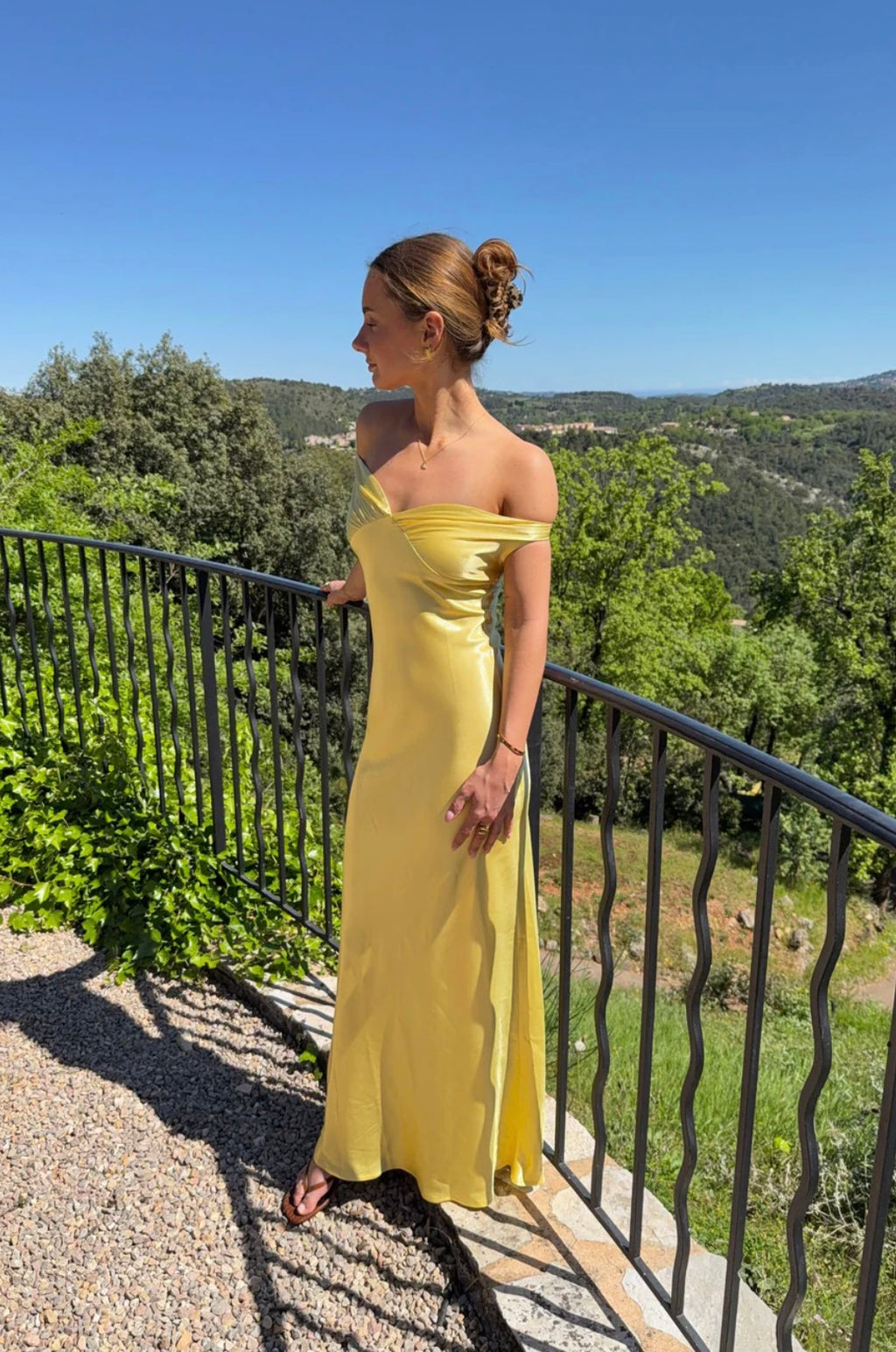 Andie Maxi in Yellow