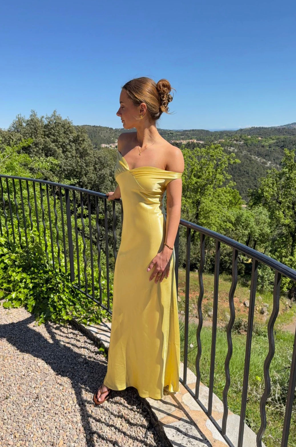 Andie Maxi in Yellow