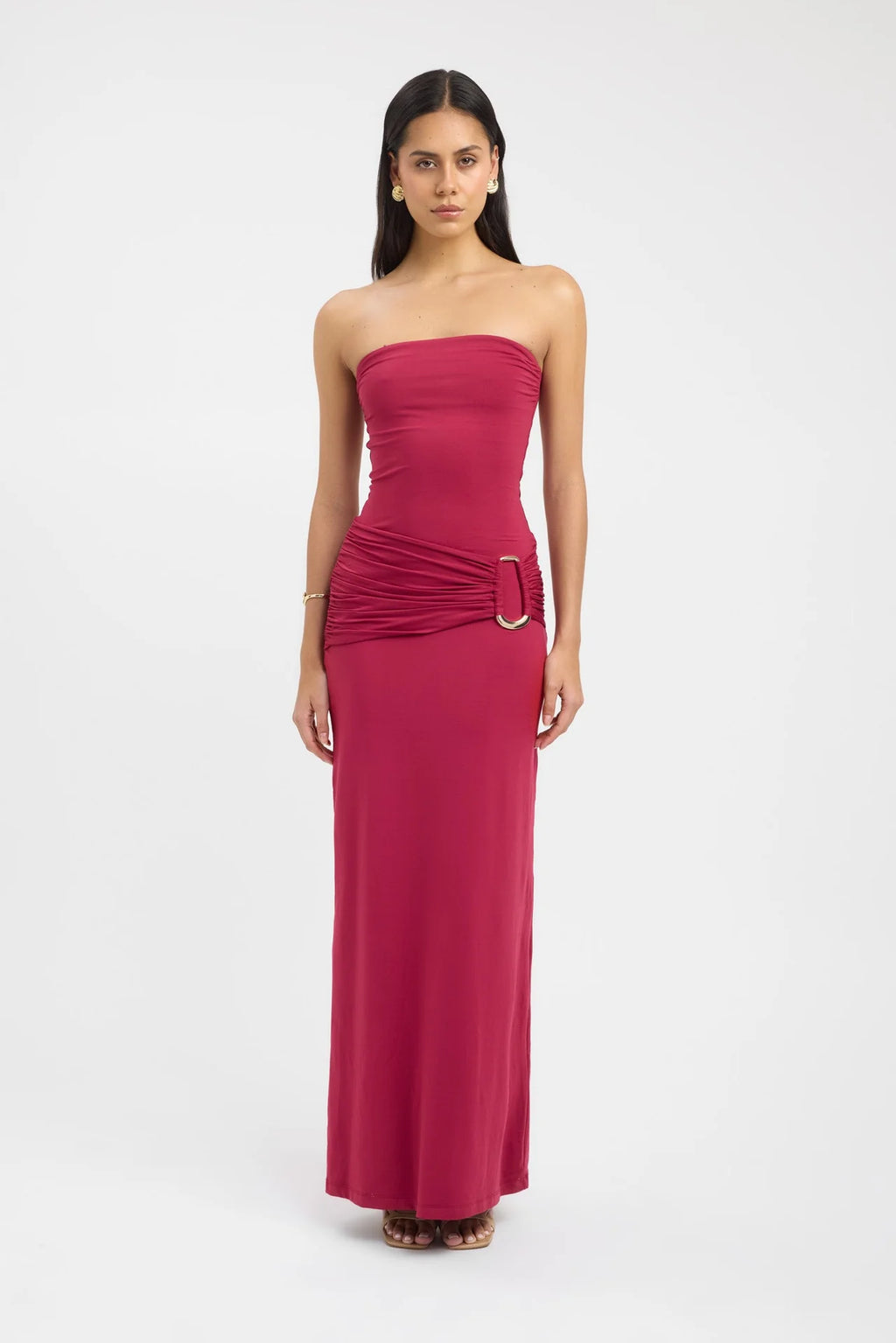 Torin Maxi in Beet Red