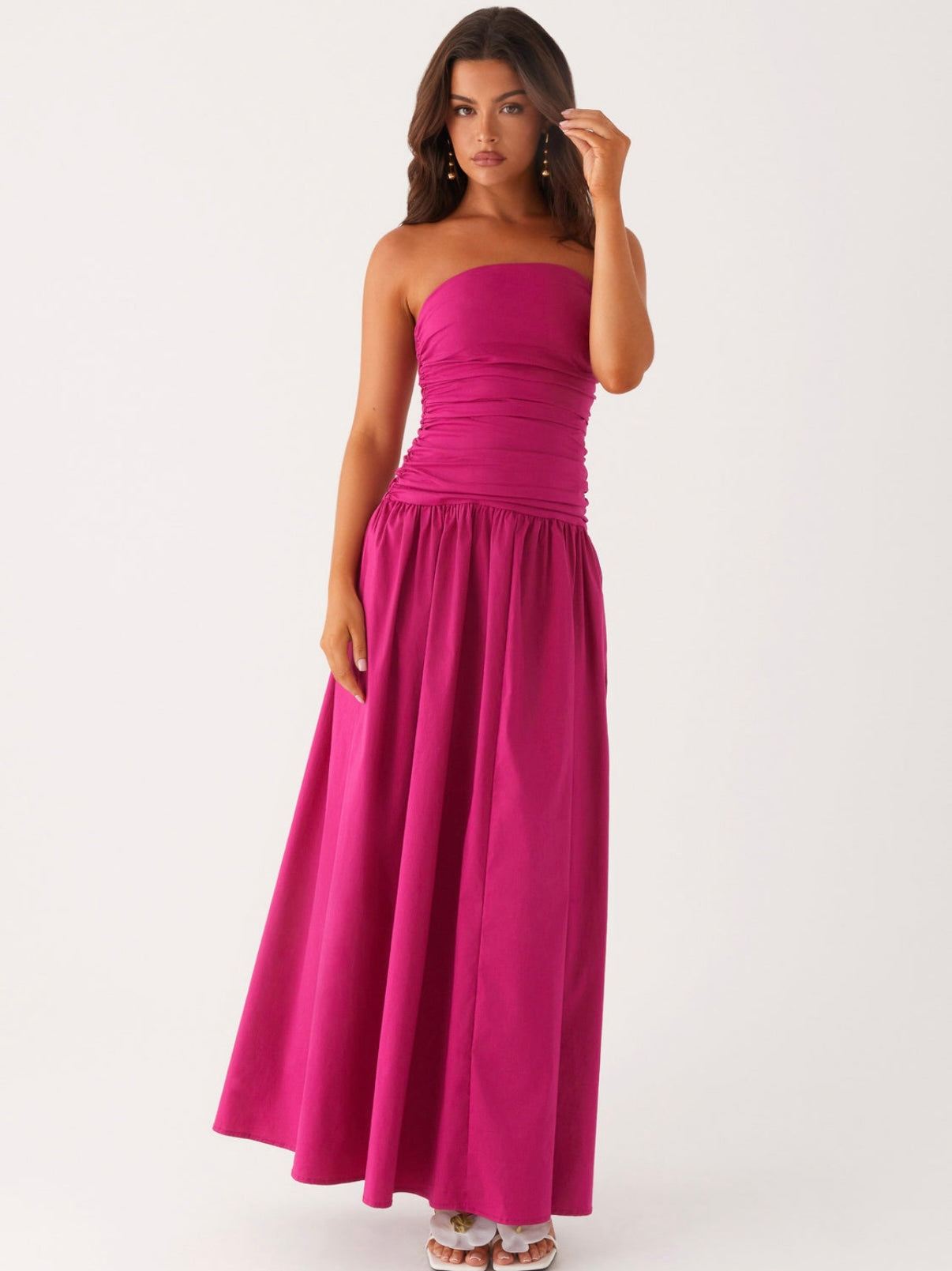 Carmel Maxi in Fuschia