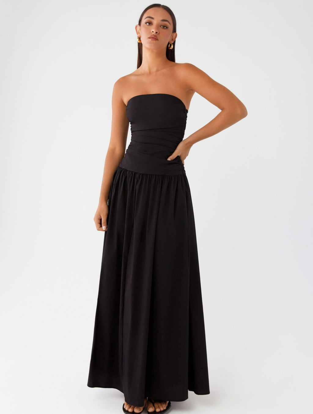 Carmel Maxi in Black