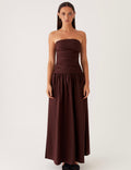 Carmel Maxi in Brown