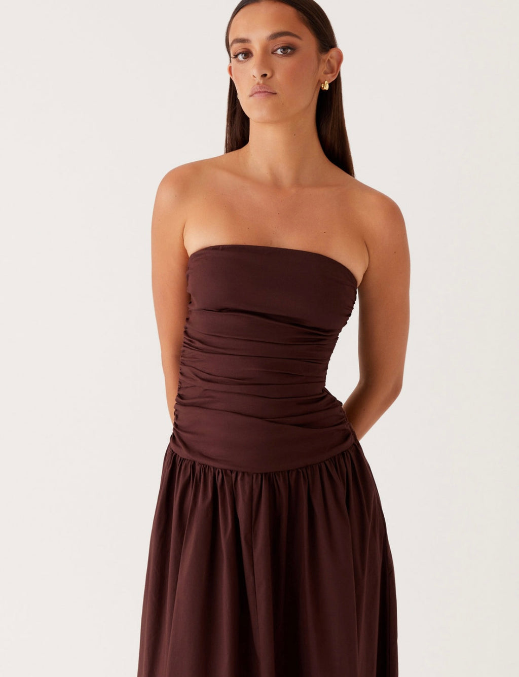 Carmel Maxi in Brown