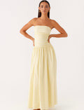 Carmel Maxi in Yellow