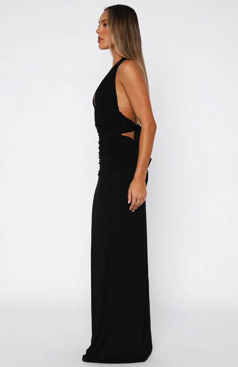 Say What You Feel Maxi in Black