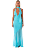 Jasmine Maxi in Blue Lagoon