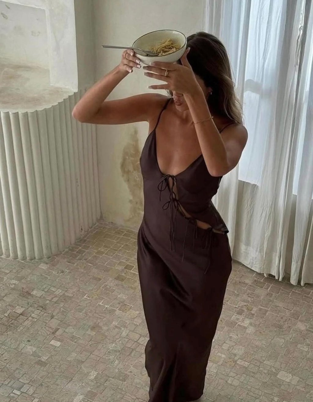 All About A Girl Maxi in Brown