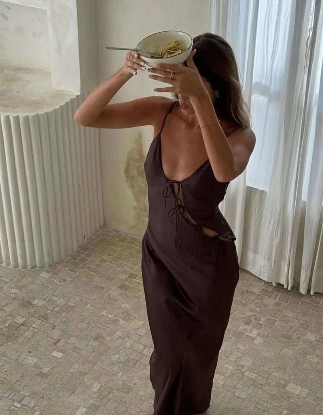 All About A Girl Maxi in Brown