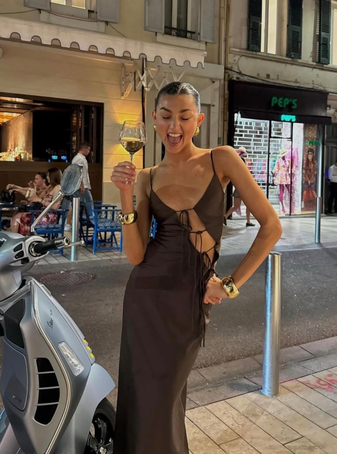 All About A Girl Maxi in Brown
