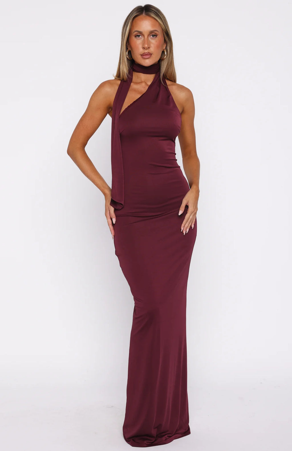Sugar High Maxi in Maroon